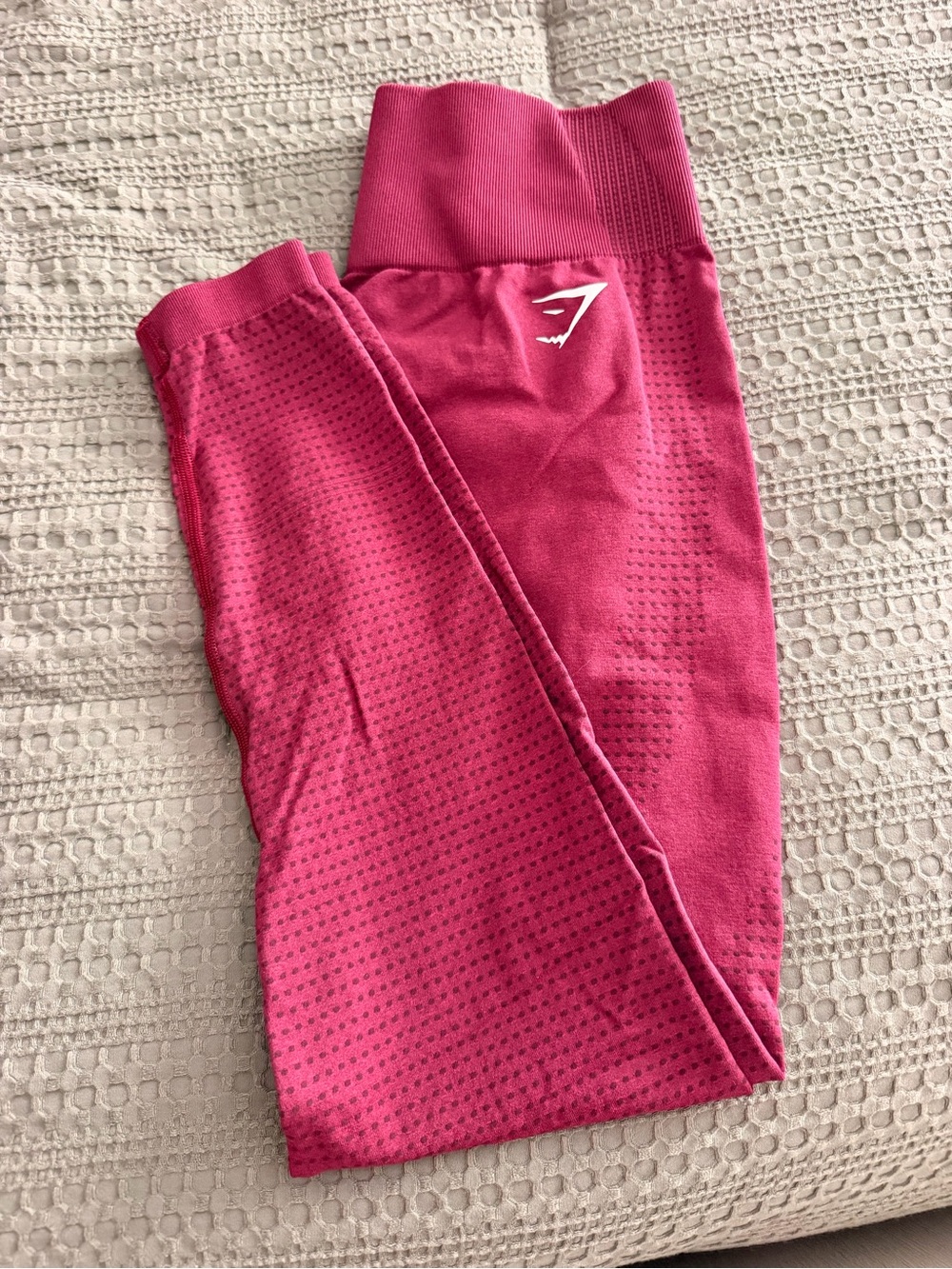 Gymshark Seamless Hot Pink Kids Leggings